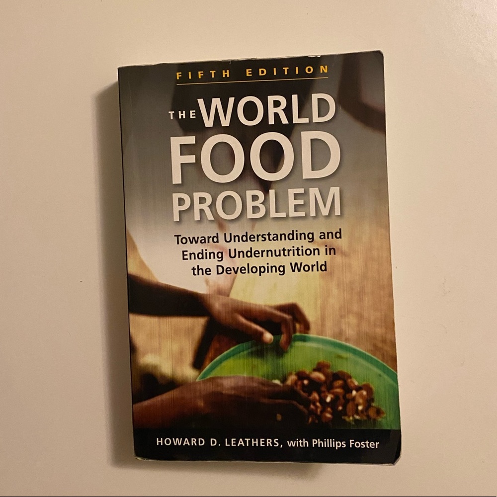 THE WORLD FOOD PROBLEM 5th edition